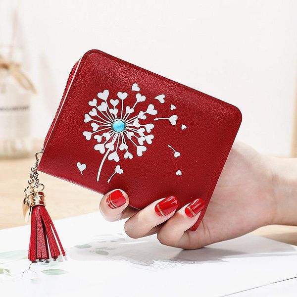 card holders 2021 tassel women wallet small cute short leather wallets zipper purses female purse clutch, Brown;gray
card holders 2021 tassel women wallet small cute short leather wallets zipper purses female purse clutch, Brown;gray