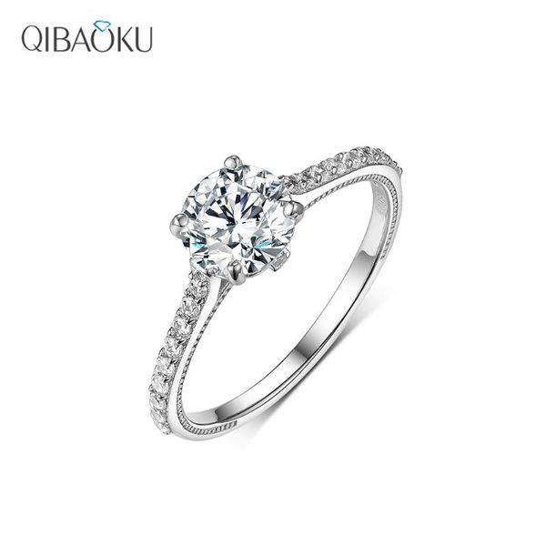 cluster rings solid 14k 18k white gold round moissanite engagement ring for women with milgrain romantic wedding couples jewelry, Golden;silver
cluster rings solid 14k 18k white gold round moissanite engagement ring for women with milgrain romantic wedding couples jewelry, Golden;silver