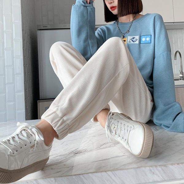 women's pants & capris spring and autumn winter woman wide leg straight tube loose casual warm high waist trousers, Black;white
women's pants & capris spring and autumn winter woman wide leg straight tube loose casual warm high waist trousers, Black;white