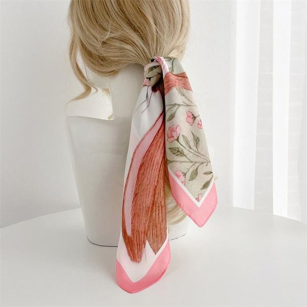 scarves elegant square scarf for women printing silk headband satine headscarf women's hair bands lint head wraps bandana, Blue;gray
scarves elegant square scarf for women printing silk headband satine headscarf women's hair bands lint head wraps bandana, Blue;gray