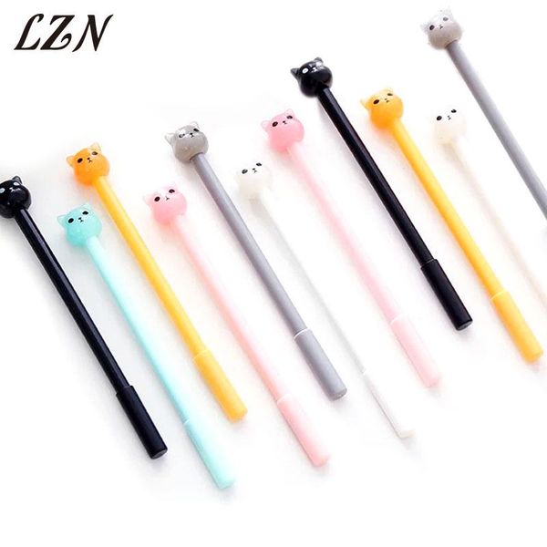 gel pens lzn cute kawaii black ink cat pen cartoon plastic for writing office school supplies stationery
gel pens lzn cute kawaii black ink cat pen cartoon plastic for writing office school supplies stationery