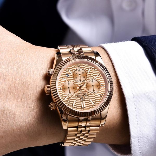 wristwatches benyar 2021 brand 40mm watch men luxury quartz sapphire sports 100m waterproof chronograph reloj hombre, Slivery;brown
wristwatches benyar 2021 brand 40mm watch men luxury quartz sapphire sports 100m waterproof chronograph reloj hombre, Slivery;brown