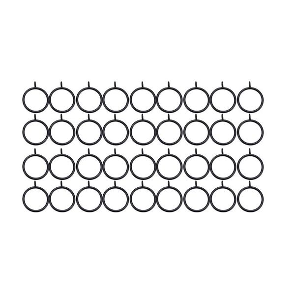 hooks & rails 40 pack curtain rings, 38mm internal diameter curtains rings hanging for and rods, black
hooks & rails 40 pack curtain rings, 38mm internal diameter curtains rings hanging for and rods, black