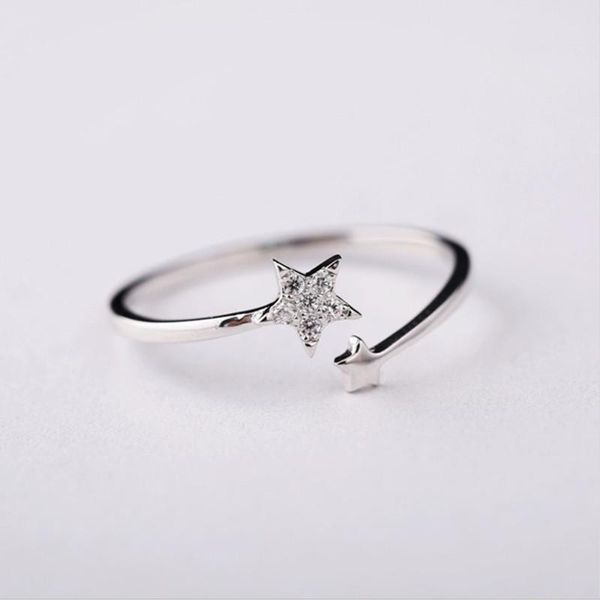 cluster rings authentic 100% s star with cubic zirconia finger ring for women jewelry gift, Golden;silver
cluster rings authentic 100% s star with cubic zirconia finger ring for women jewelry gift, Golden;silver