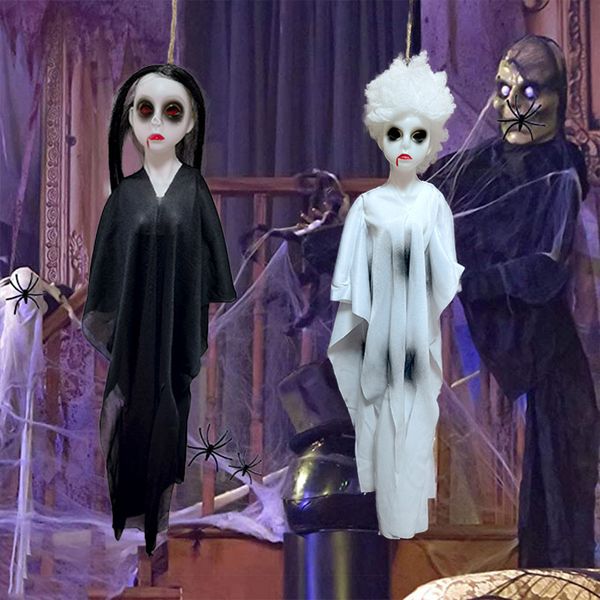 halloween ghost door ftival party hanging scary white little hanging ghost scene layout props
halloween ghost door ftival party hanging scary white little hanging ghost scene layout props