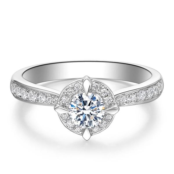 au585 white gold ring women wedding anniversary engagement party ruby 4 claw round moissanite diamond elegant trendy cluster rings, Golden;silver
au585 white gold ring women wedding anniversary engagement party ruby 4 claw round moissanite diamond elegant trendy cluster rings, Golden;silver