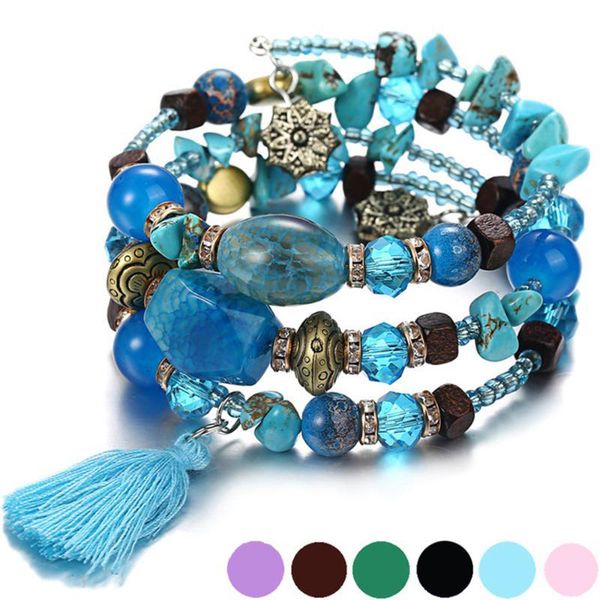 vintage multilayer tassel bracelets for women bohemian resin stone bead & bangles pulsera ethnic jewelry party 2021 beaded, strands, Black
vintage multilayer tassel bracelets for women bohemian resin stone bead & bangles pulsera ethnic jewelry party 2021 beaded, strands, Black
