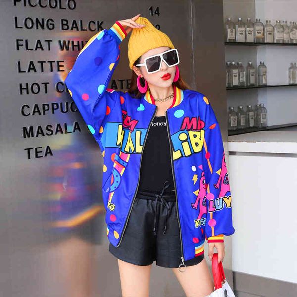 jackets women's thin coat ins niche autumn and winter fashion brand loose personality printed short jacket top, Black;brown
jackets women's thin coat ins niche autumn and winter fashion brand loose personality printed short jacket top, Black;brown