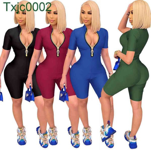 women jumpsuit onesies designer slim solid colour overalls clothing v-neck zipper rompers bodycon shorts sleeveless capris, Black;white
women jumpsuit onesies designer slim solid colour overalls clothing v-neck zipper rompers bodycon shorts sleeveless capris, Black;white