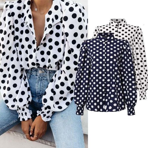 women's blouses & shirts zanzea bohemian for women puff sleeve polka dot printed spring summer tunic chemiser mujer oilm, White
women's blouses & shirts zanzea bohemian for women puff sleeve polka dot printed spring summer tunic chemiser mujer oilm, White