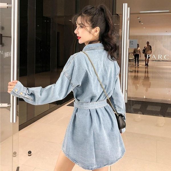 casual dresses autumn a-line denim dress women fashion loose lapel single breasted short street slim fit long sleeve cowgirl l, Black;gray
casual dresses autumn a-line denim dress women fashion loose lapel single breasted short street slim fit long sleeve cowgirl l, Black;gray