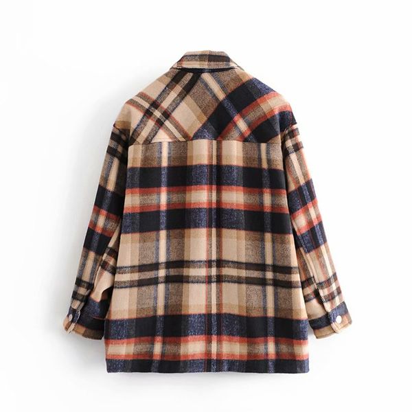 women's vests women fashionable plaid jacket pockets mrs 2021 fashion long sleeve lapel let outerwear chic, Black;white
women's vests women fashionable plaid jacket pockets mrs 2021 fashion long sleeve lapel let outerwear chic, Black;white