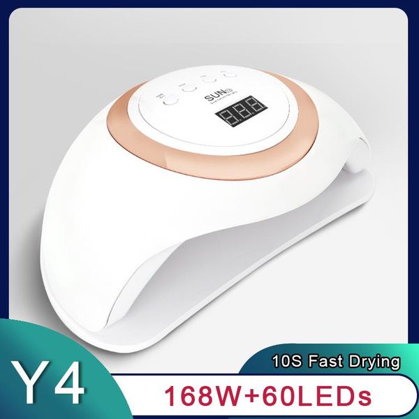 nail dryers sun y4 168w dryer led lamp for drying semi permanent gel uv 10s/30s/60s/99s timer auto sensor manicure equipment
nail dryers sun y4 168w dryer led lamp for drying semi permanent gel uv 10s/30s/60s/99s timer auto sensor manicure equipment