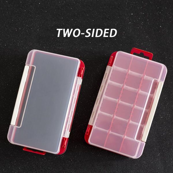 fishing accessories box doublex sided tackle compartments lure hooks boxes high strength 17/10.5/3.8cm
fishing accessories box doublex sided tackle compartments lure hooks boxes high strength 17/10.5/3.8cm