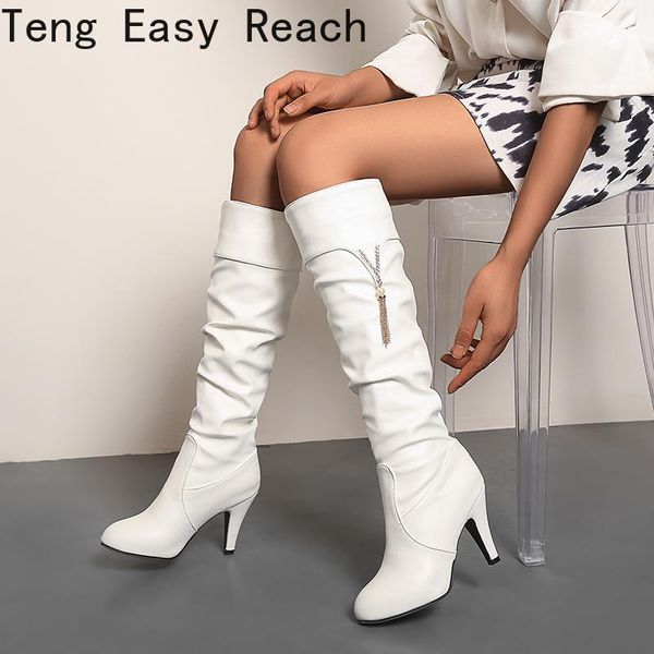 boots pu soft leather over knee high heels platform warm plush woman 's winter long zapatos mujer black white pink
boots pu soft leather over knee high heels platform warm plush woman 's winter long zapatos mujer black white pink