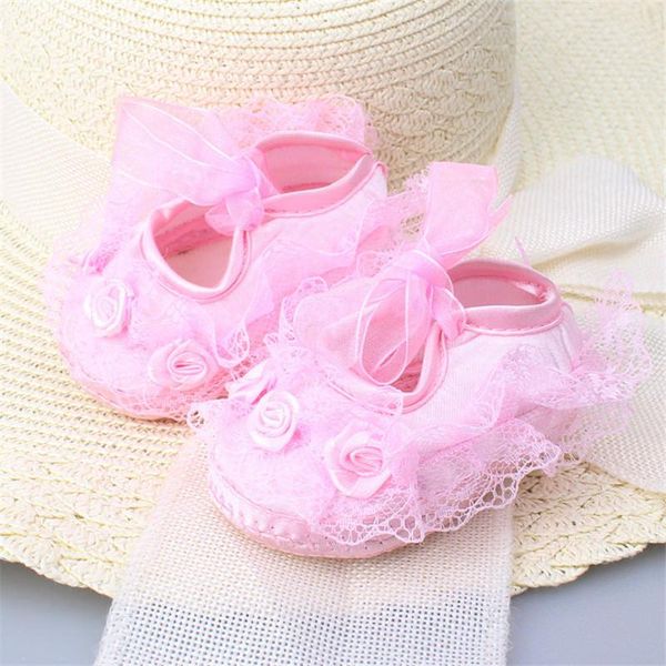 0-12months infant born baby girl lace flower shoes princess soft sole non-slip crip first walkers
0-12months infant born baby girl lace flower shoes princess soft sole non-slip crip first walkers