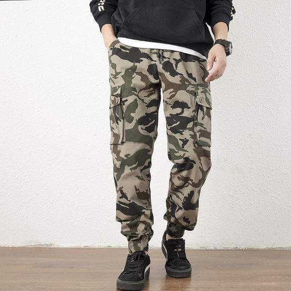 men's pants men army green black military camouflage cargo spring autumn loose fitting side paggy pockets design pegged trousers male
men's pants men army green black military camouflage cargo spring autumn loose fitting side paggy pockets design pegged trousers male