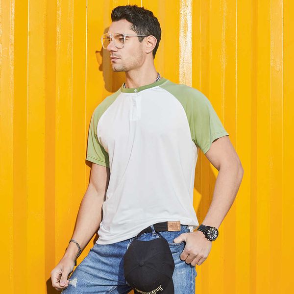 men t-shirt short sleeve splicing comfortable casual tees mens broadcloth male fashion regular solid o-neck 210603, White;black
men t-shirt short sleeve splicing comfortable casual tees mens broadcloth male fashion regular solid o-neck 210603, White;black