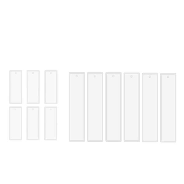 pcs/set rectangle silicone bookmark mold diy mould making epoxy resin jewelry craft transparent baking & pastry tools
pcs/set rectangle silicone bookmark mold diy mould making epoxy resin jewelry craft transparent baking & pastry tools