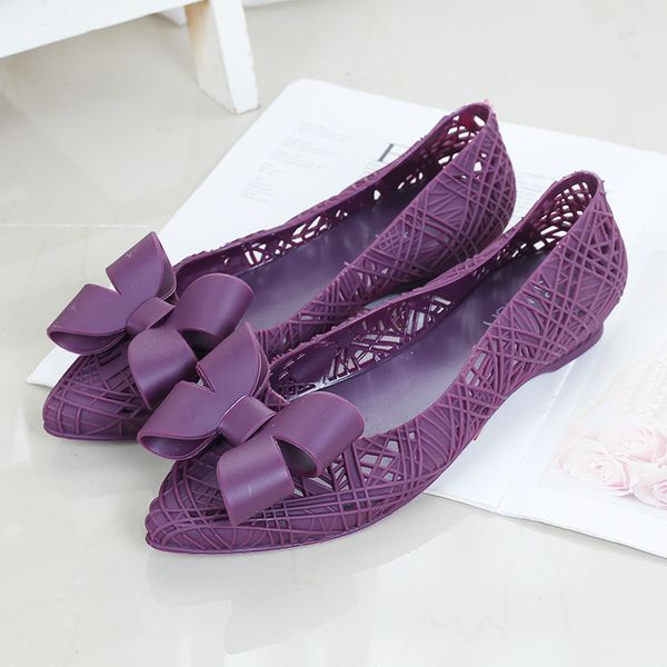 dress shoes hollow out pointed toe bowknot plastic loafers women jelly sandals woman fairy slip on pvc moccasins flats mujer pisos av4h, Black
dress shoes hollow out pointed toe bowknot plastic loafers women jelly sandals woman fairy slip on pvc moccasins flats mujer pisos av4h, Black