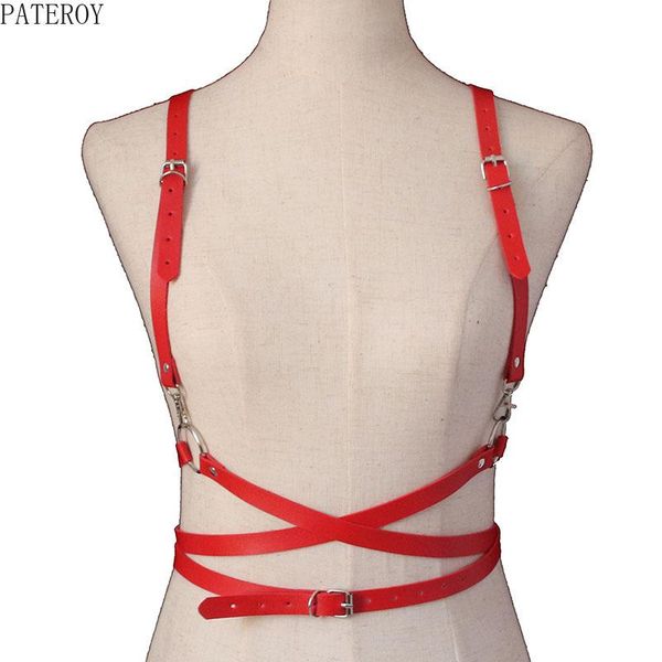 belts sword belt body harness for women leather bondage stocking punk gothic garters straps streetwear goth accessories, Black;brown
belts sword belt body harness for women leather bondage stocking punk gothic garters straps streetwear goth accessories, Black;brown
