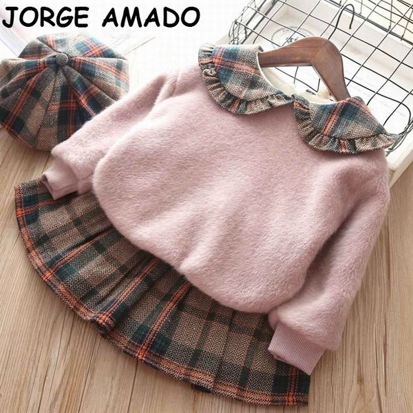clothing sets girl winter clothes thick girls outfits peter pan collar hoodie+plaid pleated skirt+hat 3pcs e84088 eeqe, White
clothing sets girl winter clothes thick girls outfits peter pan collar hoodie+plaid pleated skirt+hat 3pcs e84088 eeqe, White