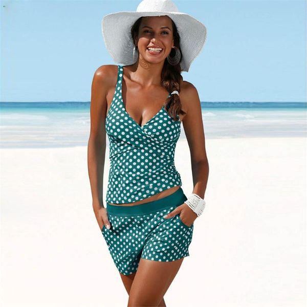 women's swimwear polka dot conservative bathing suits woman thong bikini swim suit 2 piece panty set swimsuit women tankini beach, White;black
women's swimwear polka dot conservative bathing suits woman thong bikini swim suit 2 piece panty set swimsuit women tankini beach, White;black