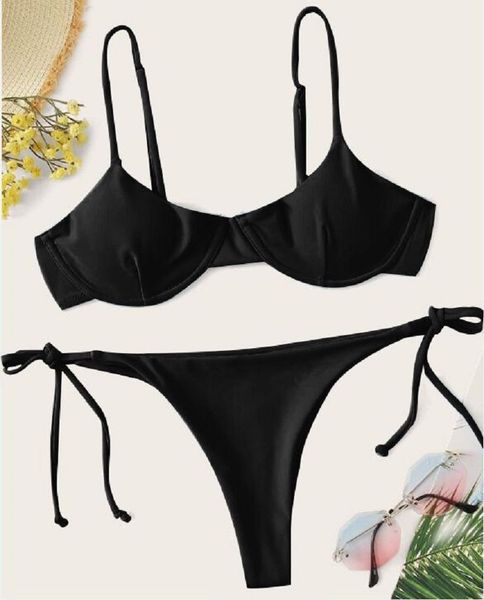 women's swimwear bikini swimsuit female push up brazilian set women solid bathing suit print high waist biquini beachwear, White;black
women's swimwear bikini swimsuit female push up brazilian set women solid bathing suit print high waist biquini beachwear, White;black