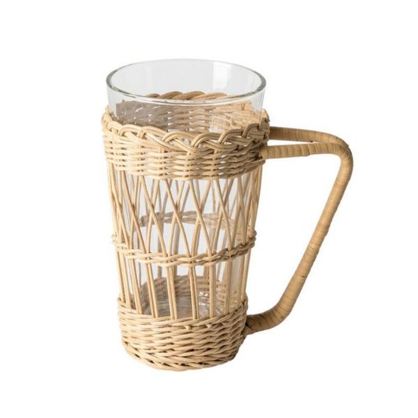 wine glasses rattan woven water cup cover glass anti-scald holder with handle protection bottle covers insulation set drop
wine glasses rattan woven water cup cover glass anti-scald holder with handle protection bottle covers insulation set drop