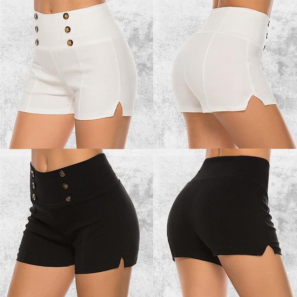 women's shorts women casual wild thin fashion slim elastic waist solid color, White;black
women's shorts women casual wild thin fashion slim elastic waist solid color, White;black