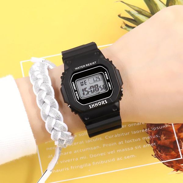 wristwatches 2021 square dial women student sports watches fashion casual led multifunction mens digital watch waterproof, Slivery;brown
wristwatches 2021 square dial women student sports watches fashion casual led multifunction mens digital watch waterproof, Slivery;brown