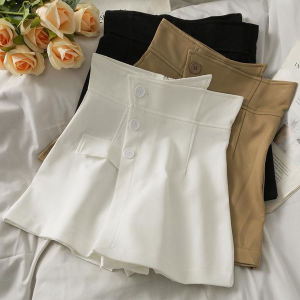 women's shorts 2021 summer short girls, White;black
women's shorts 2021 summer short girls, White;black