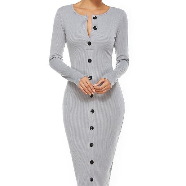 deep v neck bodycon pencil button dresses women autumn winter casual solid color long sleeve elegant office 210507, Black;gray
deep v neck bodycon pencil button dresses women autumn winter casual solid color long sleeve elegant office 210507, Black;gray