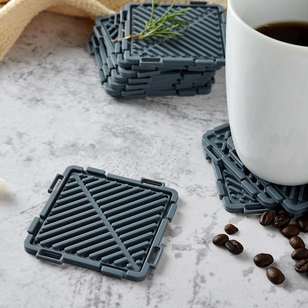 mats & pads kitchenace 4pcs/set silicone drink coffee cup pad tea puzzle mat placemat non-slip dining table decoration gadgets&tools
mats & pads kitchenace 4pcs/set silicone drink coffee cup pad tea puzzle mat placemat non-slip dining table decoration gadgets&tools