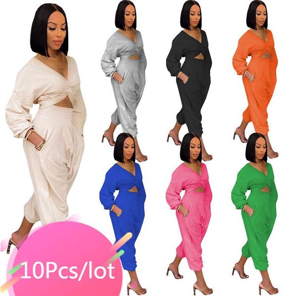 women's two piece pants bulk items wholesale lots women fall sets casual long sleeve loose crop haren matching tracksuits streetwear, White
women's two piece pants bulk items wholesale lots women fall sets casual long sleeve loose crop haren matching tracksuits streetwear, White