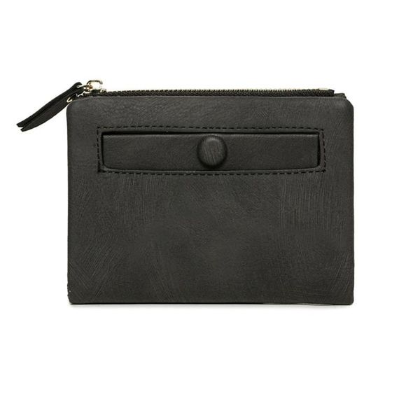 wallets leather women short wallet solid color card cash holder bifold coin purse, Red;black
wallets leather women short wallet solid color card cash holder bifold coin purse, Red;black