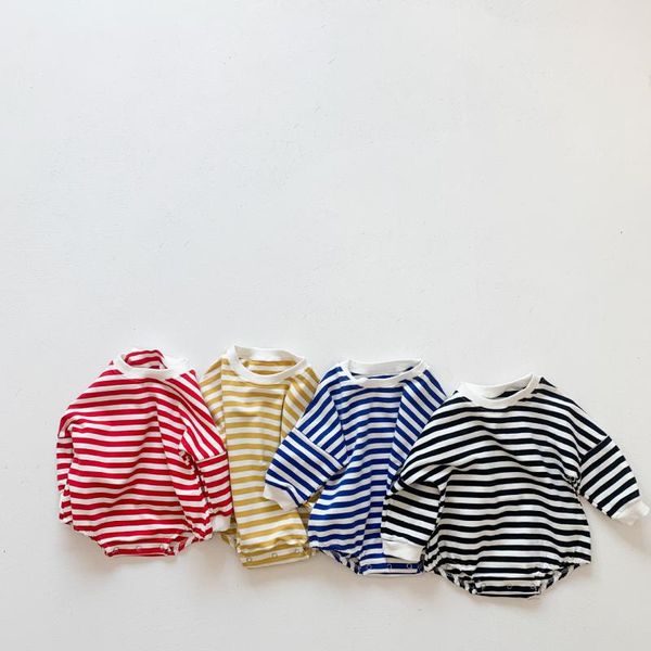 rompers autumn toddler boys girls striped bodysuit born baby long sleeve jumpsuit kids cotton casual clothing, Blue
rompers autumn toddler boys girls striped bodysuit born baby long sleeve jumpsuit kids cotton casual clothing, Blue