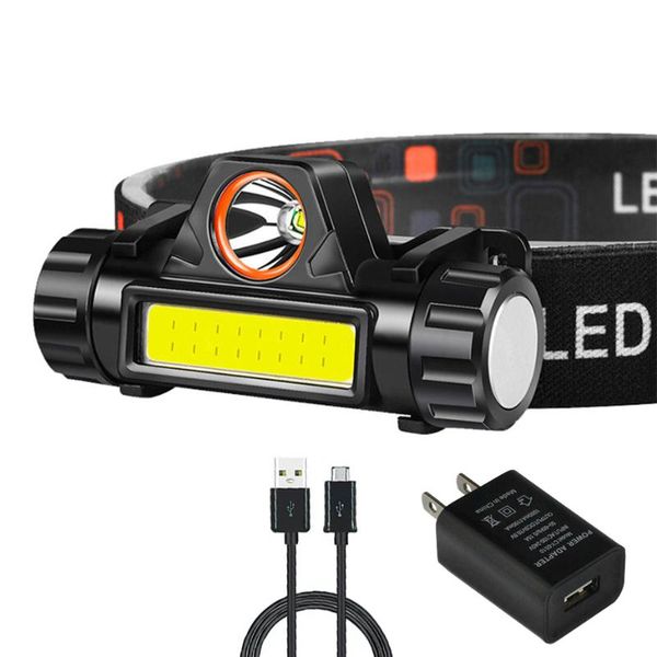 headlamps super bright xpe+cob headlamp ip65 waterproof headlight with built-in 18650 battery usb rechargeable 2 modes led head lamp torch
headlamps super bright xpe+cob headlamp ip65 waterproof headlight with built-in 18650 battery usb rechargeable 2 modes led head lamp torch