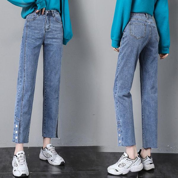 women's jeans 2021 slim autumn and winter tight pencil pants high waist spring clothes, Blue
women's jeans 2021 slim autumn and winter tight pencil pants high waist spring clothes, Blue