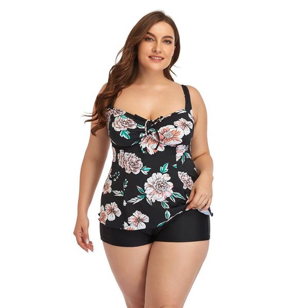 summer women's large size girl bikini split swimsuit conservative tankini beachwear two piece printing one-piece suits
summer women's large size girl bikini split swimsuit conservative tankini beachwear two piece printing one-piece suits