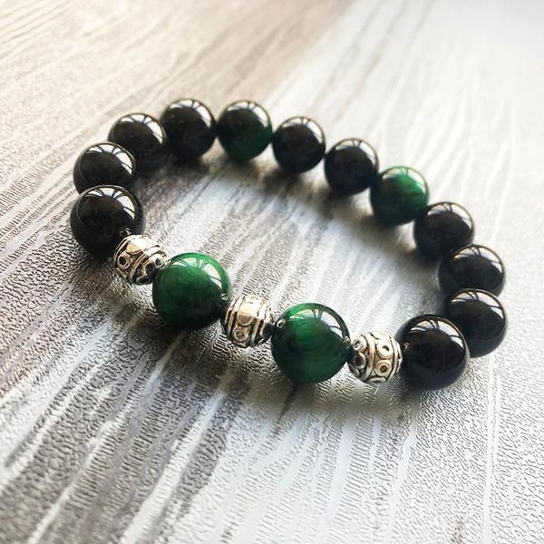 tennis 12mm natural stone beaded strength bracelet green tigers eye luxury jewelry boho mala healing power gift for men, Golden;silver
tennis 12mm natural stone beaded strength bracelet green tigers eye luxury jewelry boho mala healing power gift for men, Golden;silver