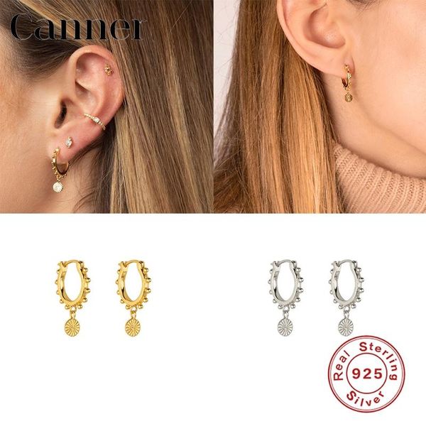 hoop & huggie canner earrings for women 925 sterling silver zircon crystal fine jewelry pendientes w5, Golden;silver
hoop & huggie canner earrings for women 925 sterling silver zircon crystal fine jewelry pendientes w5, Golden;silver