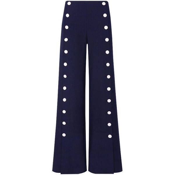 women's pants & capris 2021 edition stars explode ms split show thin straight leg, Black;white
women's pants & capris 2021 edition stars explode ms split show thin straight leg, Black;white