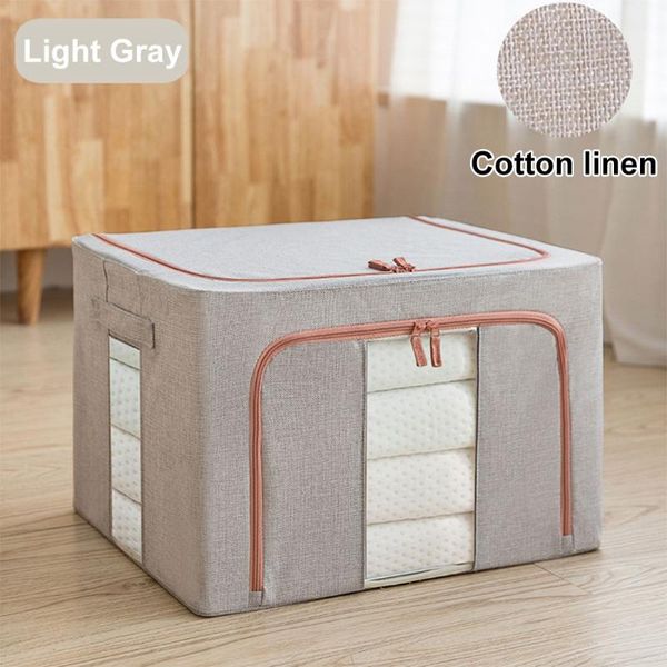 clothing & wardrobe storage zipper cotton linen folding steel framework with transparent window sweater large capacity home clothes box spac
clothing & wardrobe storage zipper cotton linen folding steel framework with transparent window sweater large capacity home clothes box spac