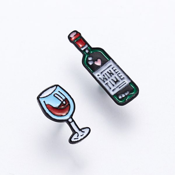 minimalist cute red wine bottle and wine glasses couple pins enamel cup brooches lapel pin badge for lovers frienddio chan contact, Gray
minimalist cute red wine bottle and wine glasses couple pins enamel cup brooches lapel pin badge for lovers frienddio chan contact, Gray