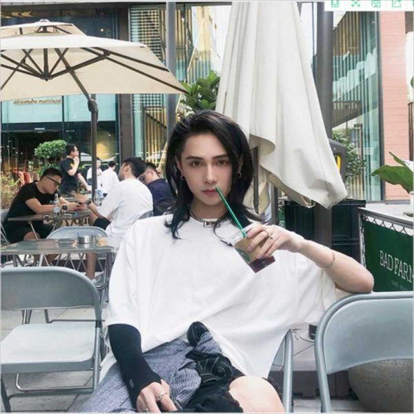 men's t-shirts summer korean edition round collar loose half sleeve city youth solid color large size short t-shirt, White;black
men's t-shirts summer korean edition round collar loose half sleeve city youth solid color large size short t-shirt, White;black