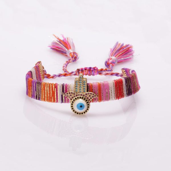 5pcs/lot mix cz pave fatima's hand hamsa blue eye ethnic boho soft cotton silk tassel band charm adjustable bracelet for woman bracelet, Golden;silver
5pcs/lot mix cz pave fatima's hand hamsa blue eye ethnic boho soft cotton silk tassel band charm adjustable bracelet for woman bracelet, Golden;silver