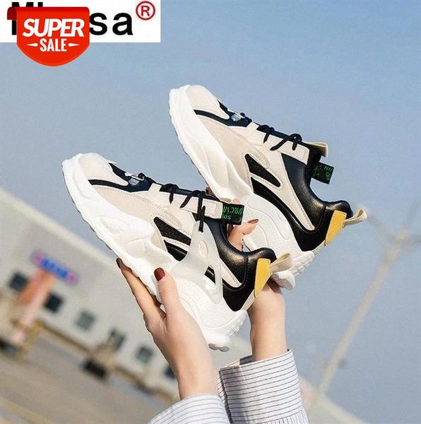 spring 2021 new sneakers women's thick-soled dad shoes round toe breathable casual comfortable women vulcanized #wu65
spring 2021 new sneakers women's thick-soled dad shoes round toe breathable casual comfortable women vulcanized #wu65
