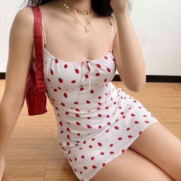 summer boho strawberry floral print spaghetti strap dress women white elegant sleeveless mini girl beach party dresses, Black;gray
summer boho strawberry floral print spaghetti strap dress women white elegant sleeveless mini girl beach party dresses, Black;gray