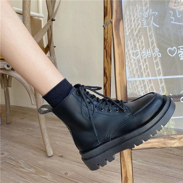 boots for women ladies leather ankle shoes fur lining female motorcycle, Black
boots for women ladies leather ankle shoes fur lining female motorcycle, Black